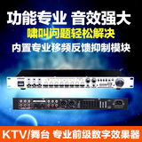 DS-1053专业KTV混响器 家用防啸叫前级效果器 舞台音响人声处理器