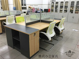 广州佛山办公家具职员桌员工办公桌四人位两人位办公家具电脑桌椅