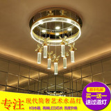 餐厅吊灯现代简约led餐吊灯饭厅个性创意吧台气泡柱水晶吊灯