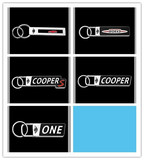 2015新款 MINI迷你原厂正品 JCW 小汽车 COOPERS钥匙链 钥匙环
