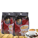 越南进口冲调正品原味特浓中原g7三合一速溶咖啡粉2袋 100包1600g
