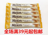韩国进口 Maxim/麦馨白金咖啡 脱脂牛奶金妍儿代言咖啡11.7克单条