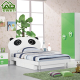 儿童家具套房女孩男孩儿童床 卡通床 儿童单人床 熊猫床