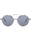 美国代购 Thom Browne/桑姆-布郎尼 男士Frame 圆形金属太阳眼镜