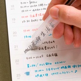 日本MUJI无印良品 可擦写式中性水笔 可擦笔/涂改笔 0.5mm 替芯