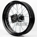 厂家定做 越野摩托车改装配件CRF BBR KLX后轮3.00-14铝轮毂钢圈