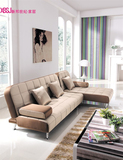 简约现代两用布艺多功能沙发床客厅时尚转角组合宜家品牌折叠床