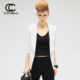 预售6月20日发COCOBELLA欧美修身长袖小西服女薄西装外套夏CT391