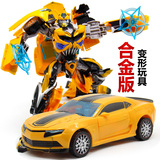 变形玩具金刚专区合金版大黄蜂汽车人合金机器人正版模型儿童玩具