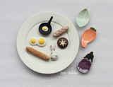 【国内现货】日本制 超可爱趣味筷架 法棍 荷包蛋 树叶 香菇 葫芦