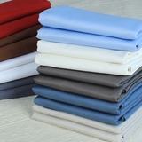 出口欧美纯棉床单单件1000TC 纯色全棉贡缎正品单双人1.8米2米