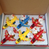 包邮 2-3-4岁宝宝惯性玩具 迷你卡通客机战斗机飞机模型男孩玩具