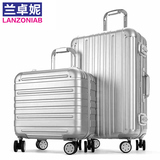 铝镁合金拉杆箱旅行箱全金属铝框行李箱登机箱万向轮男女20寸26寸