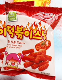韩国进口零食品三千里甜辣炒年糕条膨化食品打糕条膨化非油炸65g