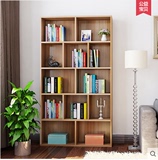 现代简约特价书柜1米宽大容量实木书架自由组合书橱置物架