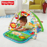 费雪婴儿益智玩具 热带雨林动物健身器 宝宝健身架游戏毯CHP85