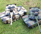 d金属版遥控坦克可发射bb弹对战 事模型