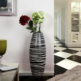 欧式陶瓷花瓶落地客厅创意家居装饰品花艺干花插花电视柜摆件