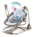 美国正品Bright Starts 婴儿摇椅多功能便携电动安抚椅秋千躺椅