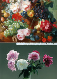 高清花卉静物风景古典油画无框画临摹装饰大图素材522P