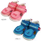 代购 16年日本mikihouse 婴幼儿透气护指凉鞋 宝宝鞋11.5-13cm