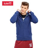 Baleno/班尼路  时尚休闲百搭青少年卫衣 纯色针织外套男