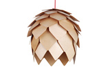 实木质松果吊灯 现代简约北欧餐厅灯 客厅卧室灯 圆形创意 现货