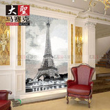 埃菲尔铁塔法国巴黎玻璃马赛克瓷砖画 欧式客厅玄关剪画抽象壁画