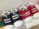 日本代购MIKIHOUSE正品可爱软底鞋学步鞋室内鞋红色12现货