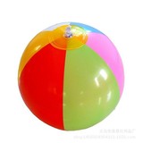 六片彩色拍拍球六瓣球充气球婴儿儿童玩具地摊玩具批发