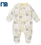 英国mothercare童装现货代购2015冬季新款婴儿大象加厚连体棉服