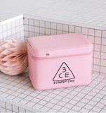 现货 韩国stylenanda正品代购 3CE可爱的粉色皮革化妆箱