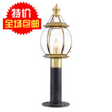 古典欧式柱头灯别墅灯围墙灯欧式灯现代简约全铜灯具露天防水灯具