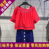 百家好衾2016夏季新款女式短袖棉麻韩版T恤纯色套头衬衫MQBL426B