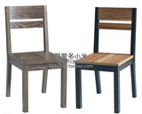 家具时尚简约现代中式木质靠背环保椅子餐椅电脑椅办公椅S8黑白色