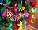 幼儿园教室装饰挂饰◆环境布置◆走廊吊饰◆伞形风车动物挂饰
