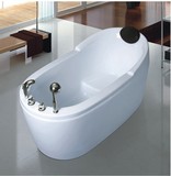 独立浴缸1.2米1.3米1.4米1.5亚克力高靠背单人小户型深浴缸冲浪