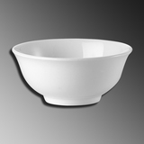 反口碗-纯白陶瓷碗米饭碗 家用酒店汤碗鱼翅碗中式微波炉餐具批发