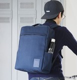 韩国代购正品monopoly明星同款潮男士双肩包 电脑内胆大背包商务