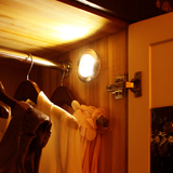 灯带开关可充电床头拍拍壁灯LED电池小夜灯不插电展柜粘贴无线射