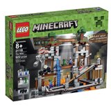美国代购 LEGO 乐高 Minecraft 系列 21118 矿井