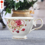 骨瓷咖啡杯茶杯茶盘欧式茶具咖啡杯托盘英式下午茶茶具陶瓷简约