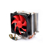 超频3红海智能调速版4P电脑CPU静音风扇纯铜热管多平台散热器