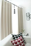 布花馨现代北欧简约风加厚双层纯色全遮光客厅卧室定制成品窗帘