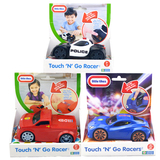 小泰克 电动卡通触动赛车组合卡车跑车警车 男孩女孩生日玩具礼物