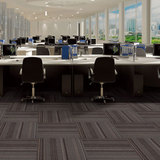 办公室方块地毯 高档会所展厅写字楼商务拼接满铺毯广州可安装W32