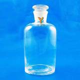 豫安宁 白细口瓶 125ml、白小口瓶、透明试剂瓶 磨砂口玻璃瓶