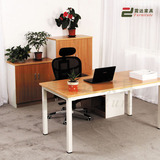 北京 震达办公家具新款板式老板桌椅班台主管桌钢架简约经理桌