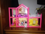 儿童过家家DIY娃娃别墅屋场景玩具女孩礼物公主芭比拼装房子模型