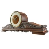 欧式座钟实木雕花台钟个性钟表客厅时钟创意大号复古报时坐钟摆件